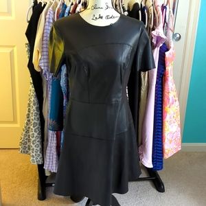 Black Leather Dress